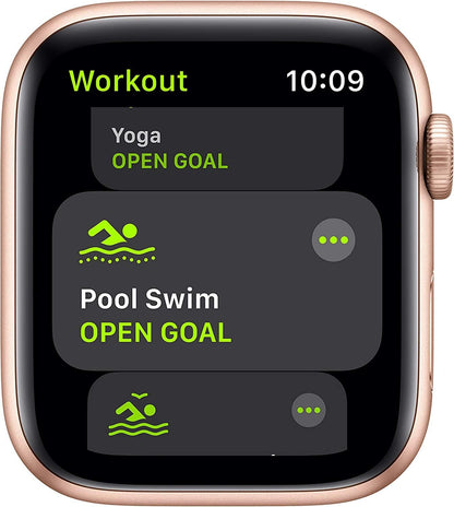 Apple Watch Series SE (GPS + Cellular, 44MM) Gold Aluminum Starlight Band - MKRP3LL/A