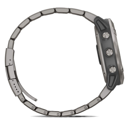 Garmin Fenix 6X Pro Solar 51mm - Titanium With Vented Titanium Bracelet - 010-02157-23