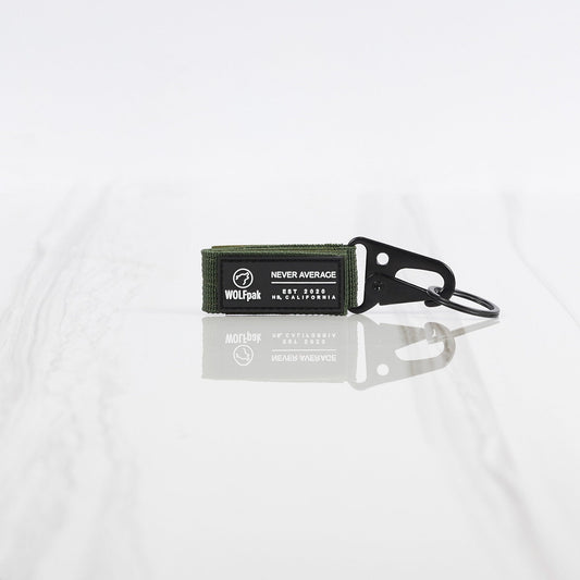 Multi-Functional Nylon Key Chain OD Green