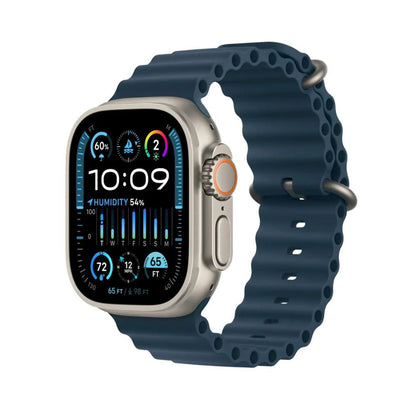 Apple Watch Ultra 2 GPS + Cellular 49mm Titanium Case with Blue Ocean Band - MREG3LW/A