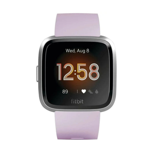Fitbit Versa Lite Edition Smartwatch ? Lilac/Silver ? FB415SRLV