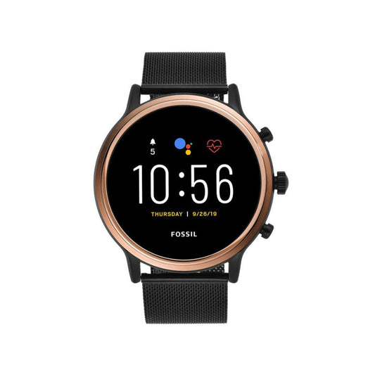 Fossil - Gen 5 Smartwatch 44mm Stainless Steel - Black - FTW6036