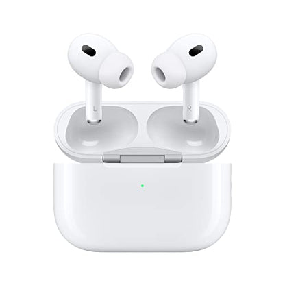 Apple - AirPods Pro (2nd generation) with MagSafe Case (USB?C) - White - MTJV3AM/A