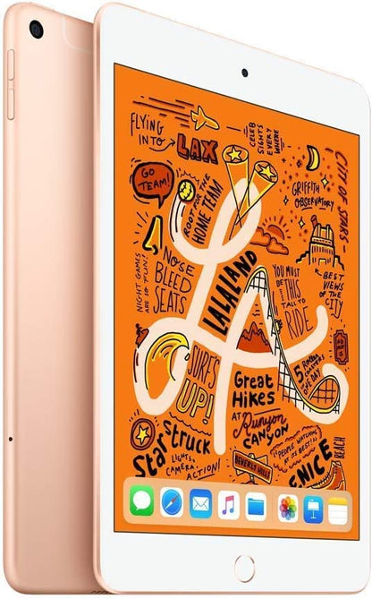 Apple iPad Mini 5th Generation (Wi-Fi + Cellular, 256GB) - Gold - MUYA2LL/A