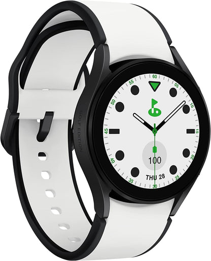 Samsung - Galaxy Watch5 Golf Stainless Steel Smartwatch 40mm BT - Gray Bezel w/T
