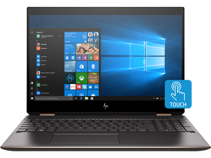 HP Spectre x360 - 15.6" UHD Touch - i7-10510U - 16GB RAM - GeForce MX250 - 512GB SSD - 15-df1075nr