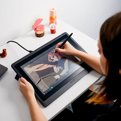 Wacom - Cintiq 16 Creative Pen Display Drawing Tablet - Black - DTK1660K0A