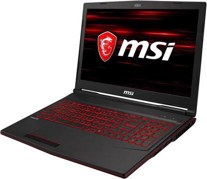 MSI GL63 8RE-629US ? 15.6" FHD ? Intel Core i7-8750H ? 16GB RAM ? NVIDIA GeForce GTX 1060 ? 128GB SSD + 1TB HDD ? Black ? GL63629