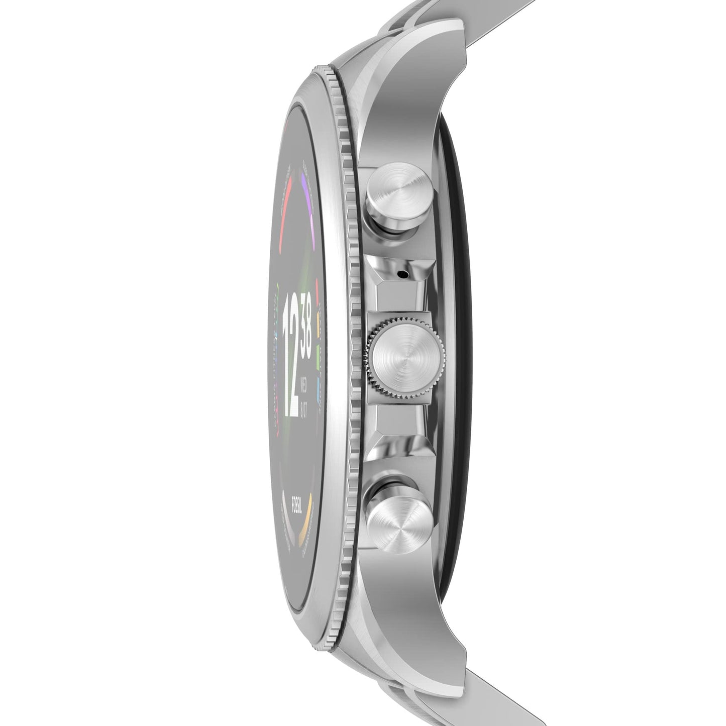 Fossil Gen 6 44mm Stainless Steel Smartwatch w/ Stainless Steel Band - FTW4060V