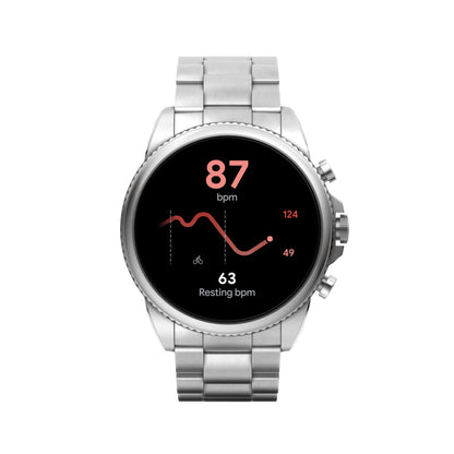 Fossil Gen 6 44mm Stainless Steel Smartwatch w/ Stainless Steel Band - FTW4060V