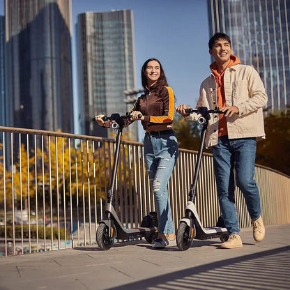 NIU - KQi2 Pro Foldable Electric Kick Scooter w/ 25 mi Max Operating Range & 17.4 mph Max Speed - Gray - K2P32GG1A11 - Good Condition
