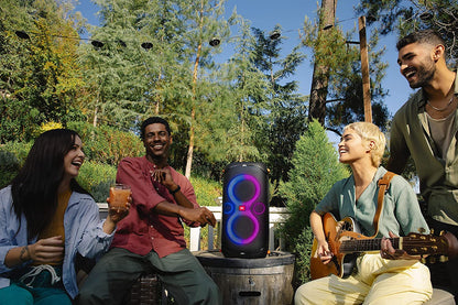 JBL PartyBox 110 ? Portable Bluetooth Party Speaker with Built-in Lights ? Black ? JBLPARTYBOX110AM
