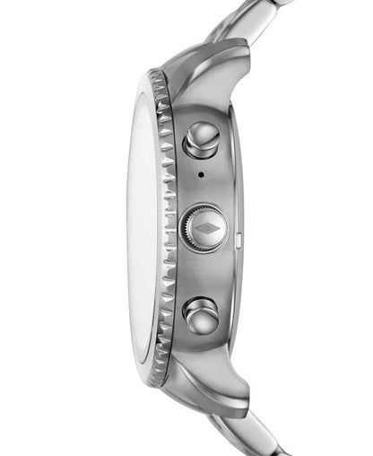 Fossil Gen 3 Explorist 46mm Silver Stainless Steel with Stainless Steel Band ? FTW4000