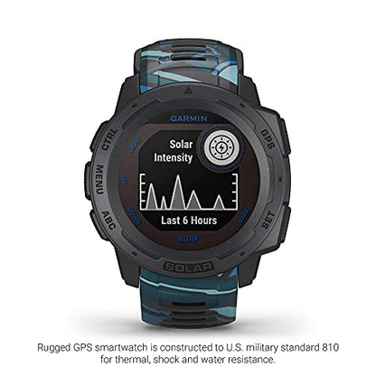 Garmin Instinct Solar Surf ? 45mm Fiber ? Pipeline Case and Band ? 010-02293-17