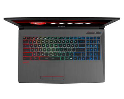 MSI GF62 8RE-058US ? 15.6" FHD ? Intel Core i7-8750H ? 16GB RAM ? NVIDIA GeForce GTX 1060 (6GB) ? 1TB HDD + 256GB SSD ? Black ? GF62058