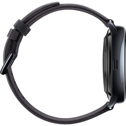 Unlocked - Samsung Galaxy Watch Active2 Smartwatch 44mm Stainless Steel LTE - Silver - SM-R825USSAXAR
