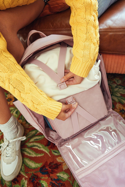 Resale The Travel Backpack in Atlas Pink
