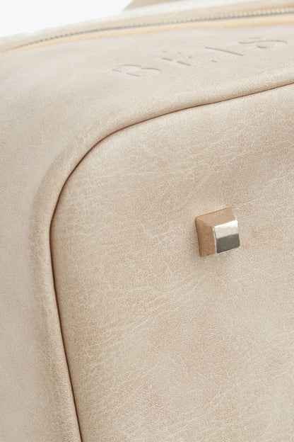 Resale The Convertible Mini Weekender in Beige