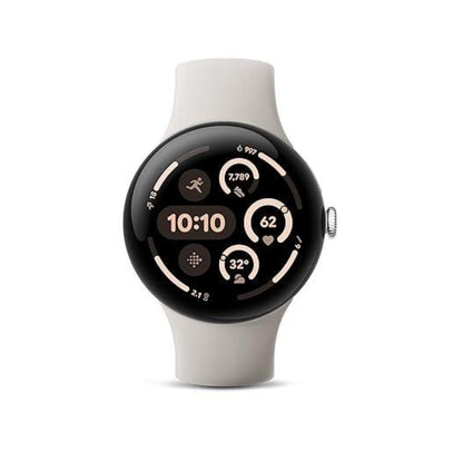 Google Pixel Watch 2 - 41mm Silver Aluminum Case with Porcelain Active Band - LTE - GA05015-US