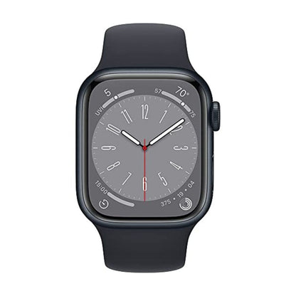 Apple Watch Series 8 45MM GPS + Cellular Midnight Aluminum Case Midnight Band - M/L - MNVL3LL/A