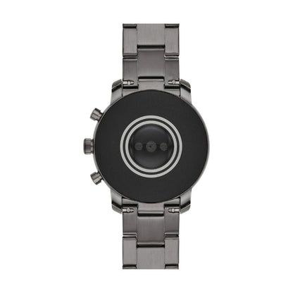 Fossil - Gen 4 Explorist HR Smartwatch 45mm Stainless Steel - Smoke Gray - FTW4012