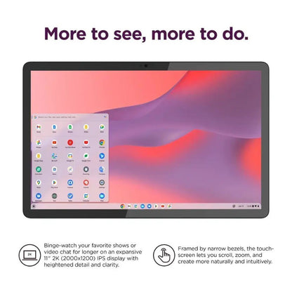 Lenovo IdeaPad Duet 3 Chromebook 11 Tablet - 4G RAM - 128GB - Misty Blue - 82T6000EUS