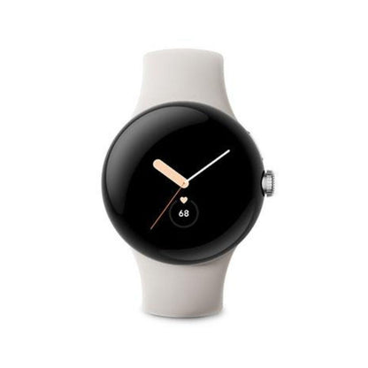 Verizon Google Pixel Watch 41MM Silver Case Chalk Active Band - GA03312-US