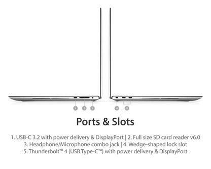 Dell XPS 15.6" UHD - TS - i7 - 32GB RAM - 1TB SSD NVIDIA GeForce RTX 3050 Ti - Platinum Silver - HT4WPFX
