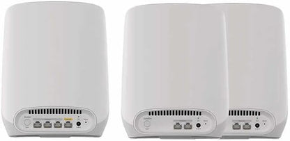 NETGEAR Orbi Tri-Band Wi-Fi 6 Mesh System RBK763S Router w/ 2 Satellite Extenders - RBK763