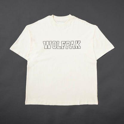 Men's Varsity Tee Cream (SALE)