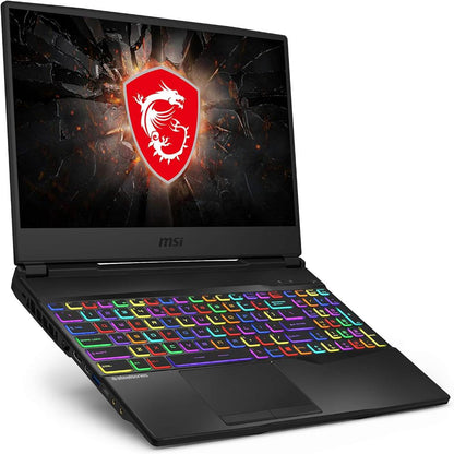 MSI 15.6 - FHD 144Hz - i7-10750H - RTX2070 - 16GB RAM - 512GB SSD - Win 10 - Black - GL6510SFK062