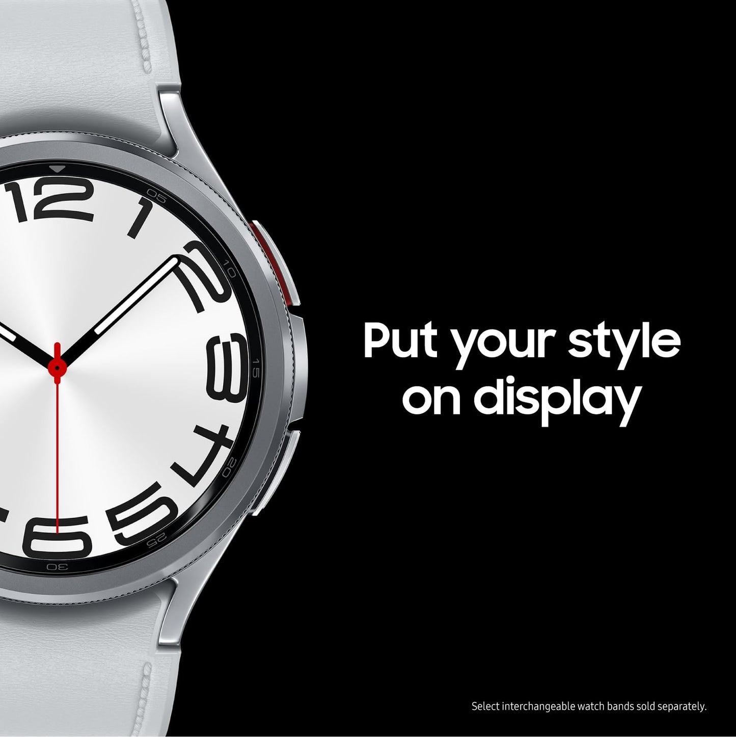 Samsung Galaxy Watch6 Classic Stainless Steel Smartwatch 47mm  Bluetooth - Black - SM-R960NZKAXAA
