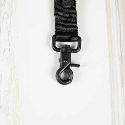Tactical Nylon Leash Black