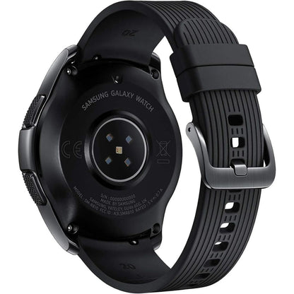 Samsung Galaxy Watch 42mm 4G LTE Stainless Steel Midnight Black SM-R815UZKAXAR