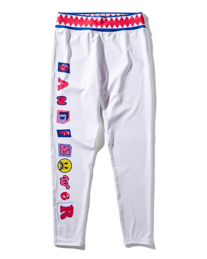 YOGA DRIP TIGHTS (WHITE)