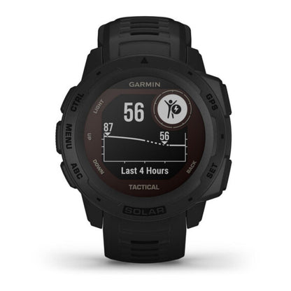 Garmin Instinct Solar Tactical GPS Smartwatch 45mm Black - 010-02293-13