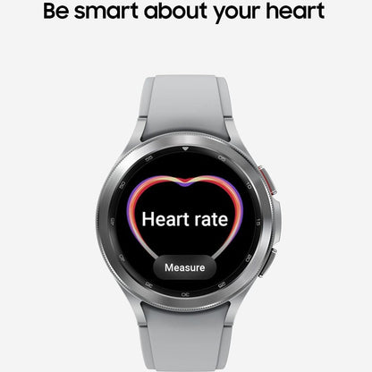 Samsung Galaxy Watch 4 - 46mm - LTE - Stainless Steel - Silver - SM-R895UZSAXAA