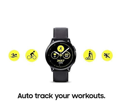 Unlocked Samsung Galaxy Watch Active 2 Smartwatch 44mm Stainless Steel LTE  - SMR825USSAXAR