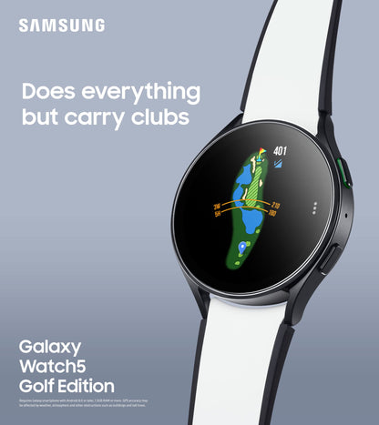 Samsung - Galaxy Watch5 Golf Edition Smartwatch 44mm BT - Black - SM-R910NZAGGFU