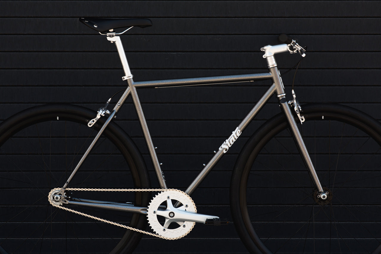 4130 - Hammered Powder Coat – (Fixed Gear / Single-Speed)