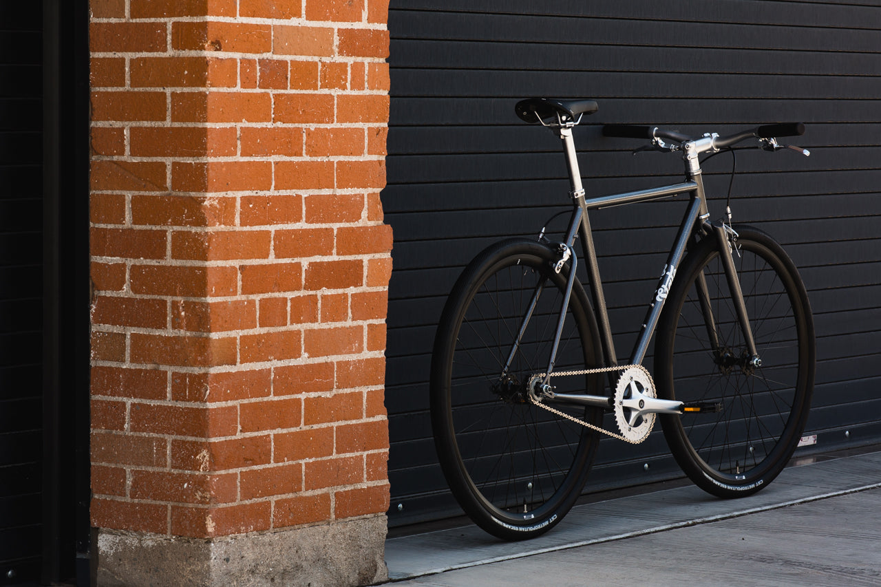 4130 - Hammered Powder Coat – (Fixed Gear / Single-Speed)
