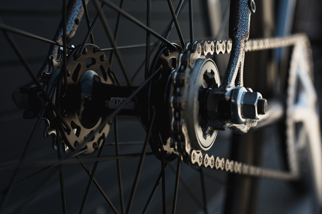 4130 - Hammered Powder Coat – (Fixed Gear / Single-Speed)