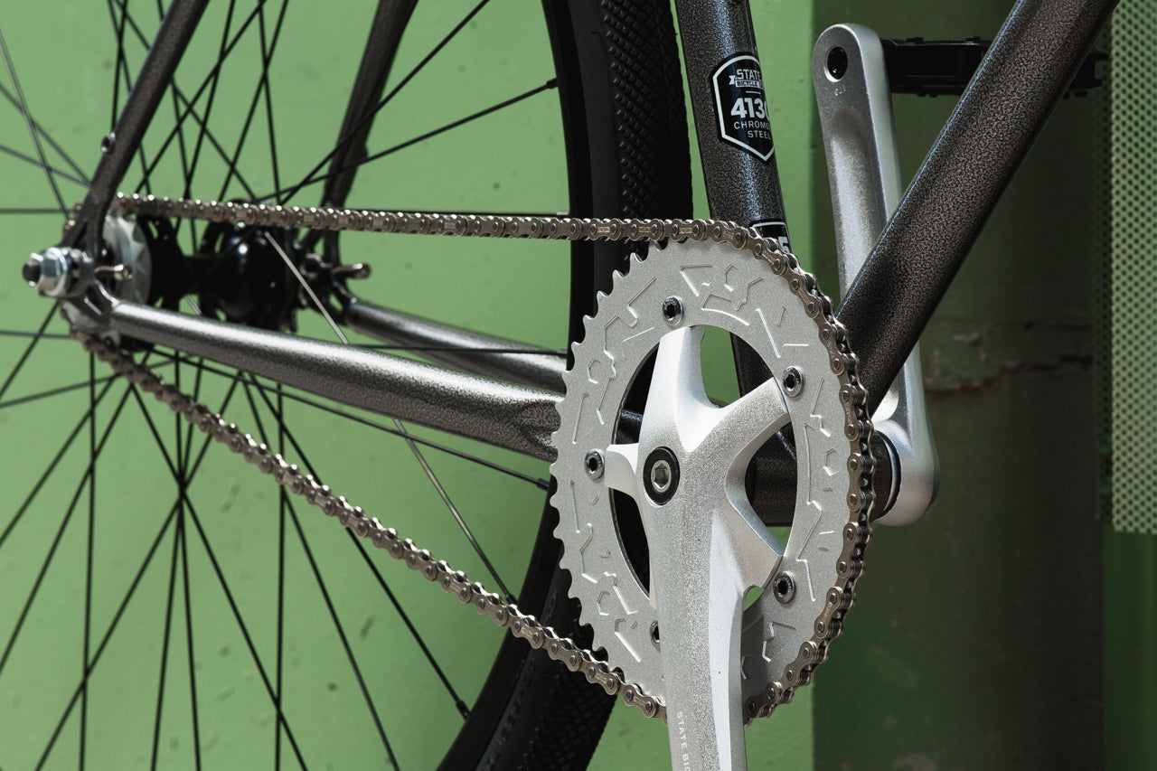 4130 - Hammered Powder Coat – (Fixed Gear / Single-Speed)