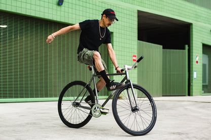 4130 - Hammered Powder Coat – (Fixed Gear / Single-Speed)