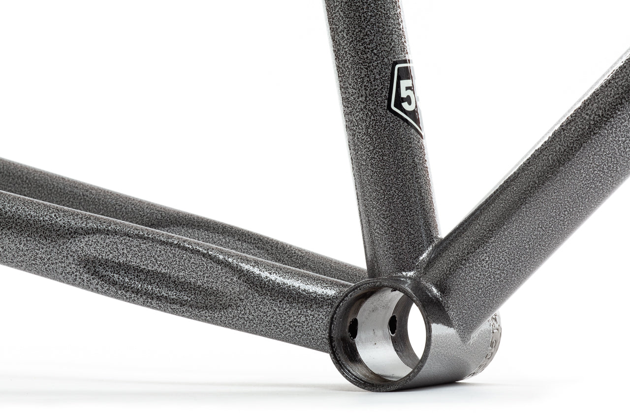 4130 Steel - Fixed Gear / Single-Speed - Frame Set - Hammered Powder Coat