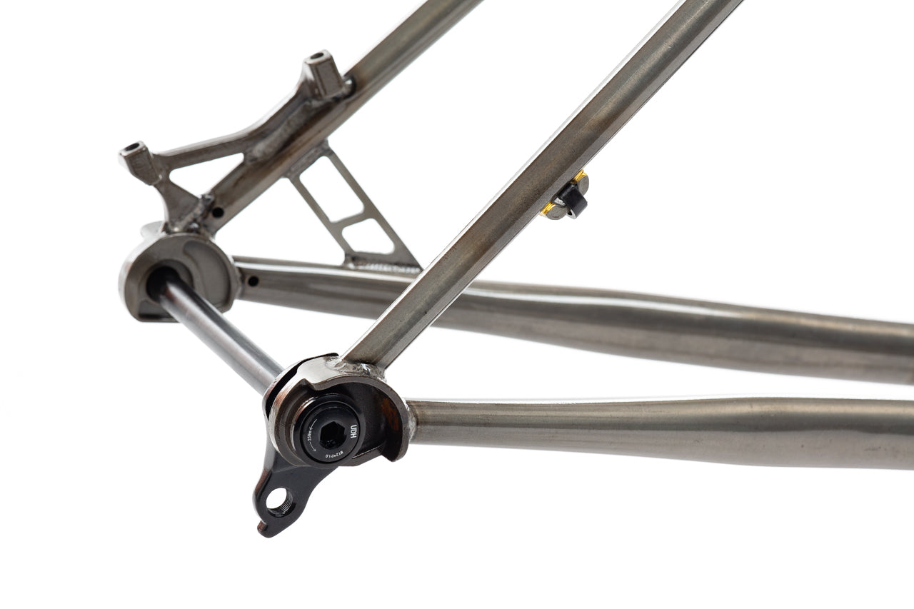 4130 Trail - Mountain Bike - Frame Set - Raw Phosphate