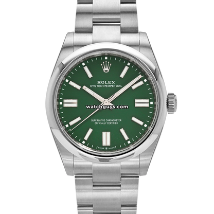 Rolex Oyster Perpetual 134300 Green Dial