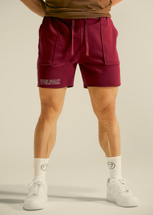 Men's Varsity Shorts Crimson Red