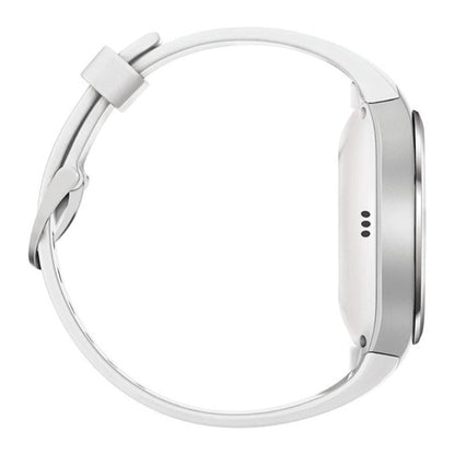 AT&T - Samsung Gear S2 Smartwatch - Silver with White Band  - SM-R730AZWAATT