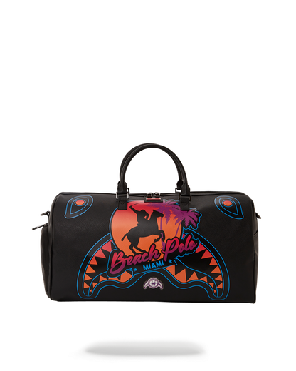 MIAMI BEACH POLO COLLAB DUFFLE (BLACK)